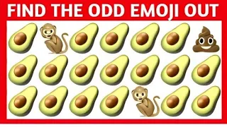 Find The Odd Emoji Out #71 |  Can You ??