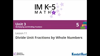 Illustrative Math Grade 5 Unit 3 Lesson 11