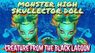 New Skullector Doll! Monster High CREATURE FROM THE BLACK LAGOON Doll Unboxing & Review!