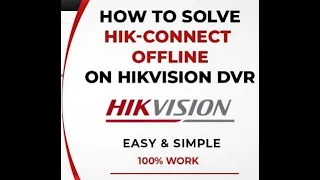 How to fix hikvision error code Hikvision error code 105 Hikvision offline error code 0xe0000105