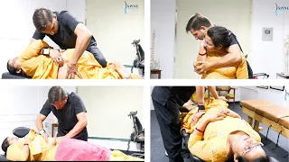 Chiropractic adjustment for Sciatica Pain| Chiropractor in Bangalore| #viral