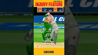 Real cricket 24 Injury Feature 🔥 Rc24 New Update soon #cricket #trending #shorts