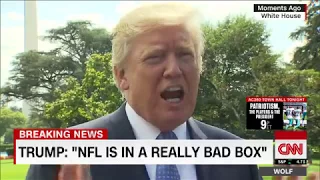 Trump: NFL will go to hell if anthem protests don't stop