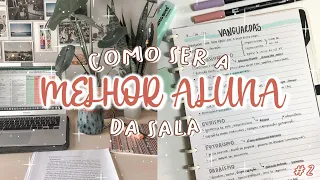 ALUNA NOTA 10 | Como ser a MELHOR ALUNA da SALA e ter BOAS NOTAS | DICAS de ESTUDO *produtividade*