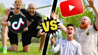 154 TIKTOK VS YOUTUBE FOTBOLL CHALLENGE!