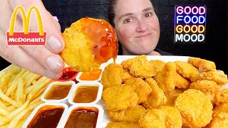 ASMR | McDonald's | 30 Chicken Nuggets & New Sweet Chili Sauce! | MUKBANG Eating Show