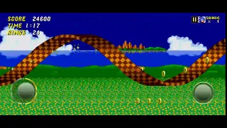 Testing my new phone By playing some Sonic the hedgehog 2