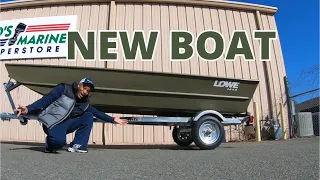 I BOUGHT A NEW BOAT {LOWE 1448 JON BOAT}