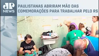 Mães trocam protagonismo do dia para ajudar gaúchos