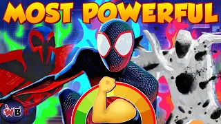 Spider-Man: Across the Spider-Verse Characters: Weak to Powerful 💪🕷️