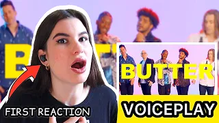 VoicePlay - BTS BUTTER A Capella | FIRST REACTION