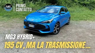 MG3 Hybrid+: la prima volta sull'ibrida "per tutti"