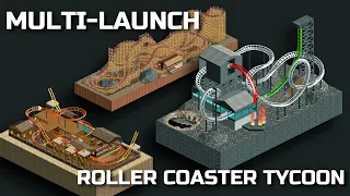 Multi-Launch Roller Coaster Designs in RCT2