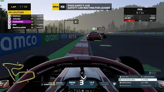 safety car kills driver on F1 game [F1 2021]