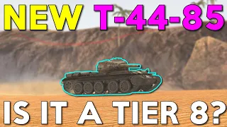 WOTB | NEW T-44-85 | IS IT A TIER 8?