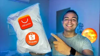 COMPREI VÁRIOS PRODUTOS BONS E BARATOS NA SHOPEE E ALIEXPRESS - PRODUTO LEGAL PARA IMPORTAR