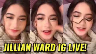 FULL VIDEO JILLIAN WARD NAG- IG LIVE HABANG NASA TAPING NG ABOT KAMAY ANG PANGARAP | October 10,2022