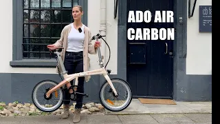 ADO Air CARBON - coolest, lightest folding e-bike on earth?!?!