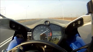 Yamaha R1 Разгон до 300 Км!