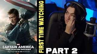 CAPTAIN AMERICA THE WINTER SOLDIER | FIRST TIME WATCHING | MCU | MOVIE REACTION (PART 2)