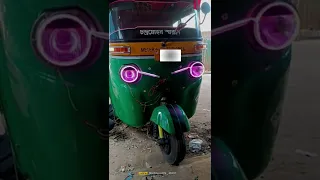 auto rickshaw headlight modified || Only one in Tripura #shorts