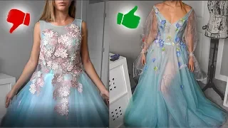 Prom Dress Transformation