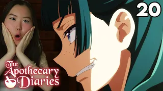 RESURRECTION MEDICINE?!!😱 The Apothecary Diaries Episode 20 REACTION  薬屋のひとりごと 20話 リアクション