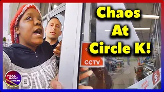Wanted Circle K Employee Caught For Car Fraud, Resists Arrest & Kicks Cops!