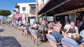 PUERTO DEL CARMEN LANZAROTE SPAIN BEAUTIFUL MORNING WALK ☀️🌴🇮🇨🇪🇦