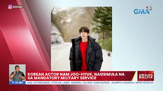 Korean actor Nam Joo-Hyuk, nagsimula na sa mandatory military service | UB