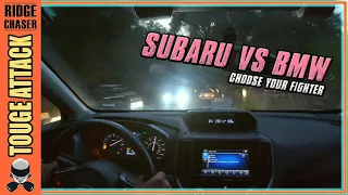 [POV Drive] Chasing a BMW E36 M3 – Downhill Canyon Run / Touge with Subaru