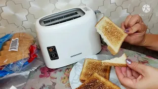 Загорим как шоколадки😊/Отличный тостер  REDMOND RT-408