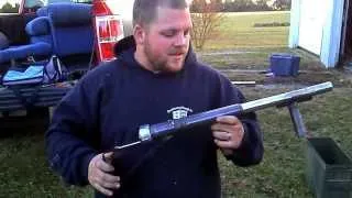 homemade double barrel shotgun