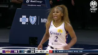 Te'a Cooper with 17 Points vs Minnesota Lynx - June12, 2021