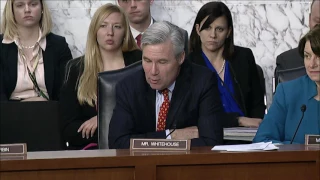 Sen. Whitehouse Questions Trump's Nominee Judge Neil Gorsuch for Supreme Court Justice