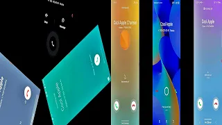 Mix of 6 phones with haos effect / incoming calls