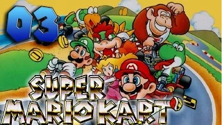 Super Mario Kart (SNES) [150ccm,100%] let's play part 3 Die Hölle beginnt beim Sternen Cup ?