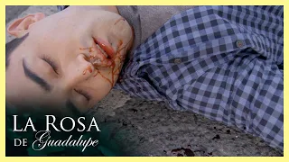 Diego es golpeado por el padre de Isabella | La Rosa de Guadalupe 3/4 | Amor de acuarela