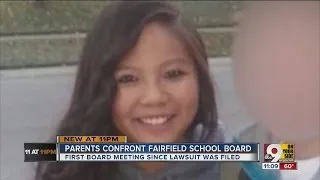 Emilie Olsen case: Parents confront Fairfield City School Board after lawsuit filed