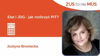 Etat i JDG - jak rozliczyć PIT?