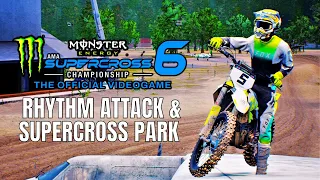 Supercross 6 Straight Rhythm & Free Roam | Supercross Park Compound Takeoff | Monster Energy | PS5