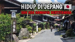 suasana desa jepang yang aneh || jalan jalan sore di perkampungan  jepang