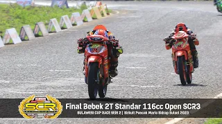 🔥🔥#SCRSIDRAP🔥🔥  Final Bebek 2T Standar 116cc Open SCR3 | Sirkuit Puncak Mario Sidrap Sulsel