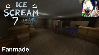 Ice Scream 7 In Minecraft | Мороженщик 7 В Майнкрафт | Fanmade