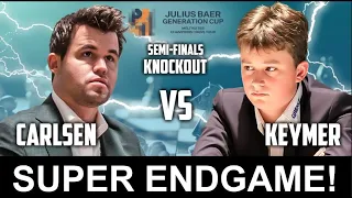 Mapapabilib ka sa ENDGAME nila! Carlsen vs Keymer SEMI FINALS GAME 3 Julius Baer Cup 2022