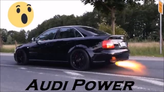 1100HP Audi RS4 - Brutal Acceleration