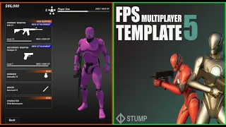 UE5 - Loadout System + FPS Multiplayer Template v5