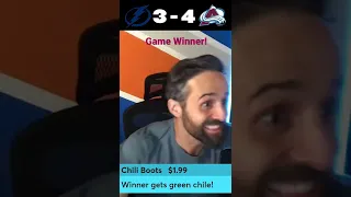 Reacting to the Avalanche Overtime Win!!!