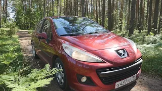 Peugeot 207 Пежо 207 , странный сранц