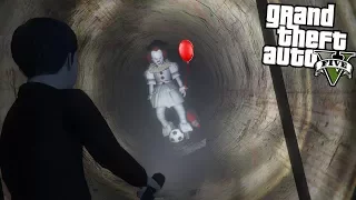 GTA 5: PENNYWISE MOD! GTA 5 Mods Pennywise in GTA 5!